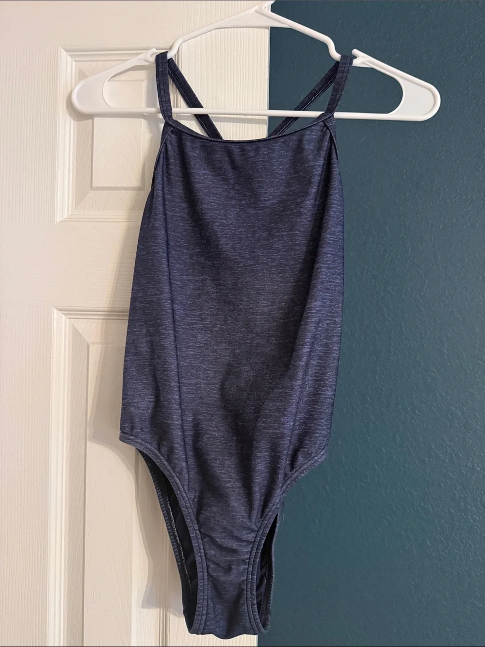 TYR XS size 28 Heathered Navy One-Piece Swimsuit
